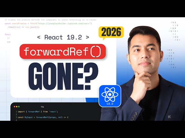 React 19 Changed Refs Forever 😳 | No More forwardRef?