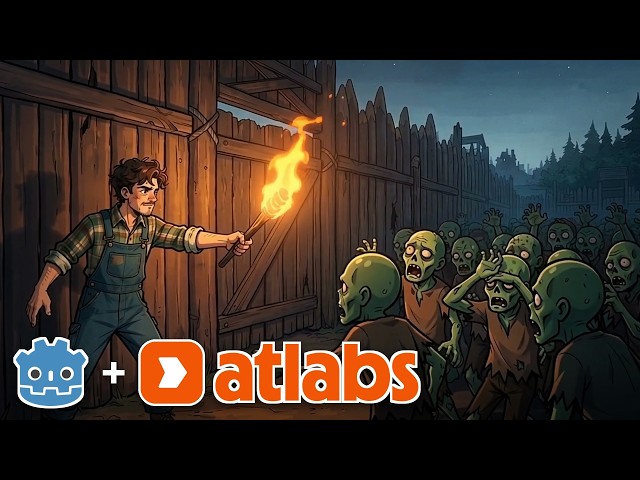 I Made a Music Video for My Godot Game With AI in 9 Minutes (Atlabs Tutorial)
