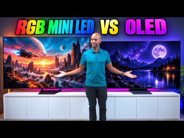 OLED против RGB Mini LED: Samsung S90H против Hisense U8N