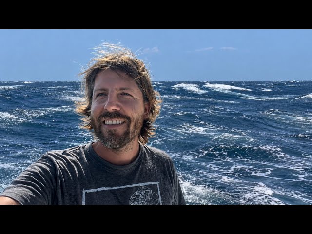 Making big miles offshore sailing through Indonesia