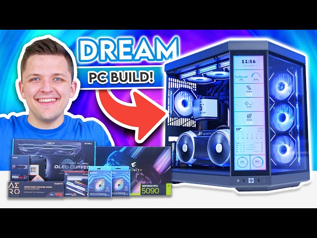 Building my DREAM Gaming PC 😍 [ft. AORUS RTX 5090 Infinity]