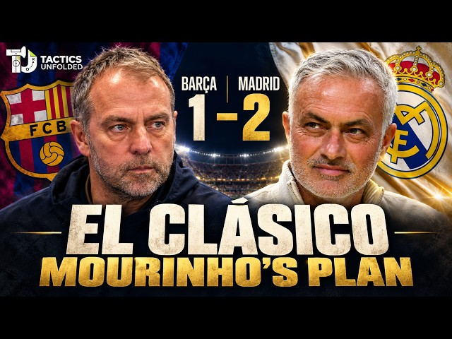 How Mourinho’s Real Madrid Beat Flick’s Barcelona | Clásico Tactical Analysis