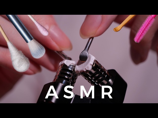 ASMR Masking Tape Ear Cleaning with Sound Pressure | Zoom H1 (No Talking)