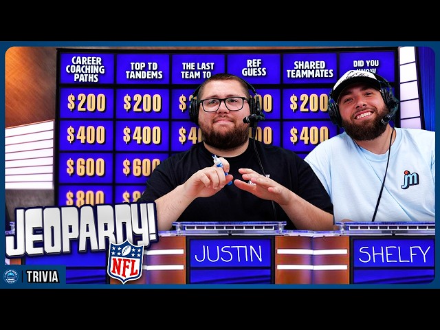 Our Hardest NFL Jeopardy EVER