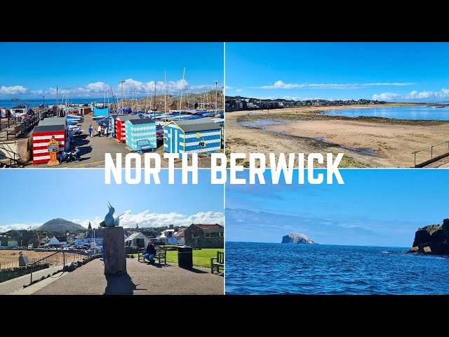 A Day Trip to NORTH BERWICK - Is It Worth A Visit? - Scotland Walking Tour | 4K | 60FPS