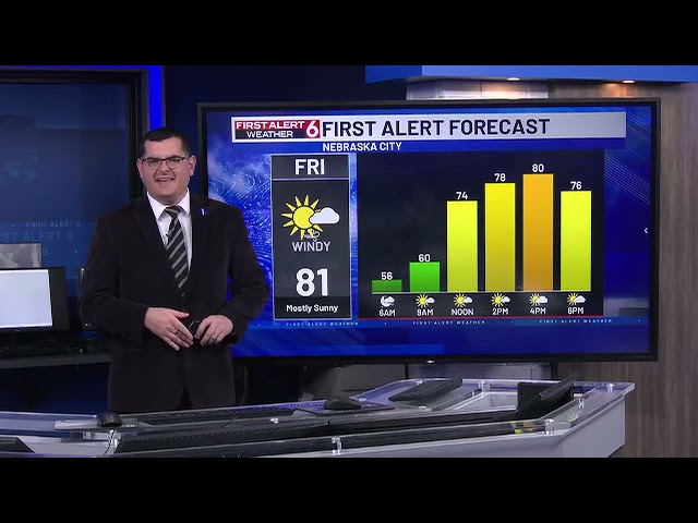 Southeast Nebraska forecast - October 26th, 2026