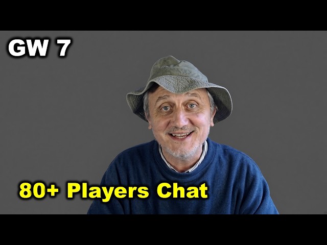 My GW7 Team, Popular Players & What Happened last Gameweek
