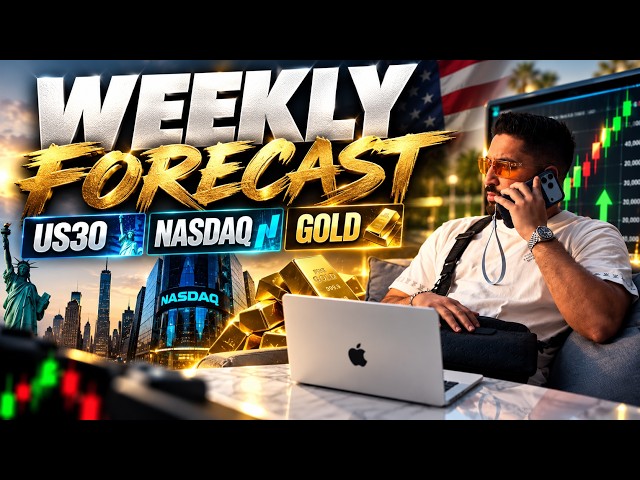 🔥 US30, NASDAQ & GOLD: BIG MOVES AHEAD?! 🚀 | Weekly Market Forecast