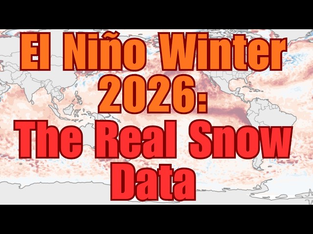 Historic El Nino Coming - What the Snow Data Really Shows