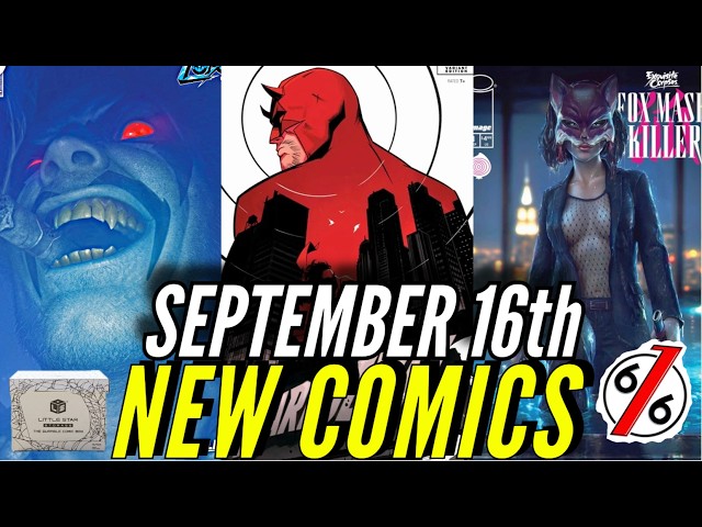 NEW COMIC BOOKS RELEASING SEPTEMBER 16TH 2026  MARVEL COMICS PREVIEWS COMING OUT THIS WEEK #comics