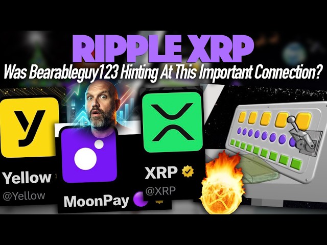 Ripple XRP: Could It Be That Yellow, MoonPay & XRP Are Represented In The Bearableguy123 Colors?