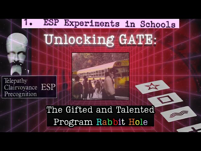 Unlocking GATE: The Gifted and Talented Program Rabbit Hole