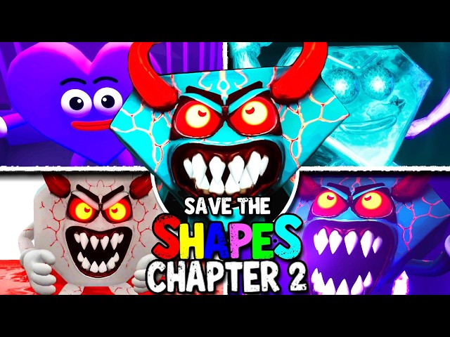 Save The Shapes: Chapter 2 | Full Playthrough & Secrets | No Commentary