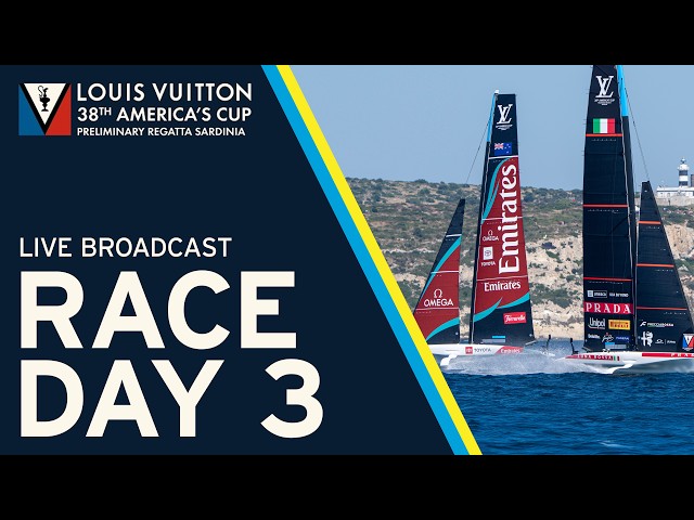 Louis Vuitton Preliminary Regatta - Sardinia | Day 3 - LIVE