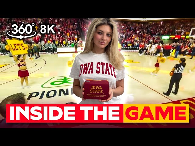 INSIDE THE GAME: Iowa State Basketball 360° Experience | Virtual Reality