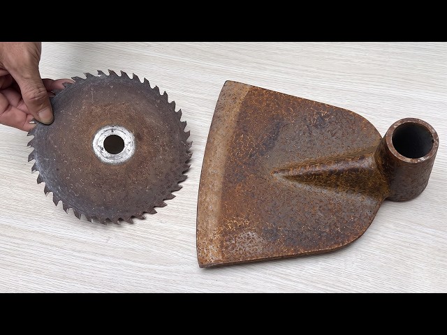 Don't throw away that old Hoe! Turn it into a million-dollar tool/ great idea.