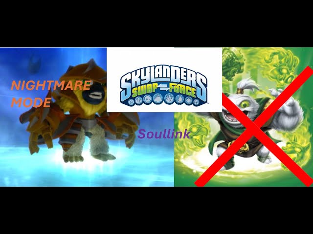 The Skylanders Swap Force Nightmare Soullink with Smarky