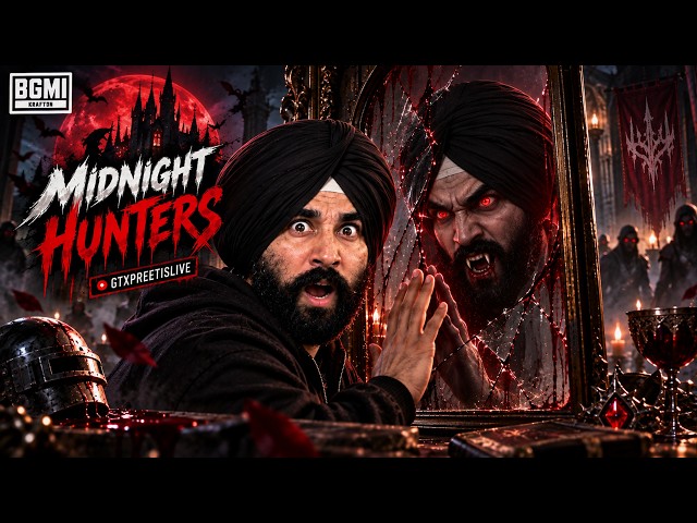 NEW UPDATE x MIDNIGHT HUNTER : BGMI LIVE 🔥 | PUBG x New UPDATE