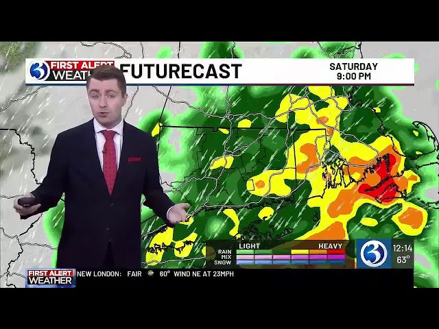 FORECAST: First Alert Weather Days for a wet & windy weekend