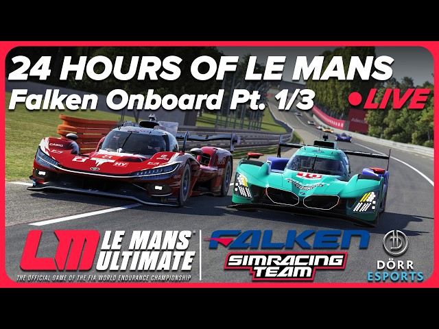 24 Hours Of Le Mans Topsplit on Le Mans Ultimate - Falken Team Onboard 1/3