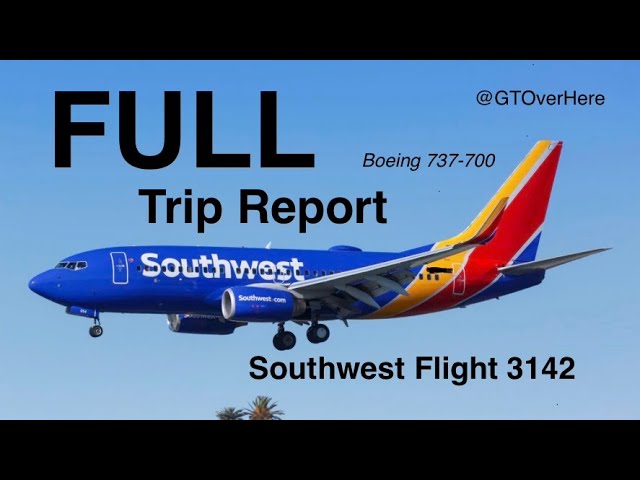 FULL TRIP REPORT - Southwest Flight 3142 from Portland To    |   Boeing 737-700 