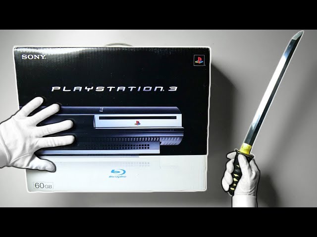 PS3 UNBOXING! Original Playstation 3 Fat Console 60GB PS2 Backwards Compatible
