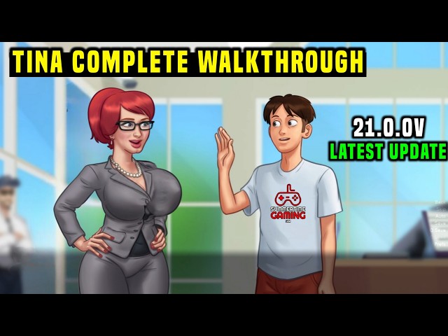 TINA FULL WALKTHROUGH SUMMERTIME SAGA 21.0.0 PREVIEW VERSION | BANK TINA ALL MISSIONS NEW UPDATE