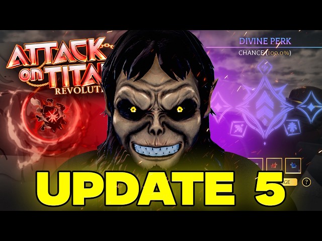EVERYTHING YOU NEED TO KNOW ABOUT UPDATE 5... (Attack on Titan Revolution)