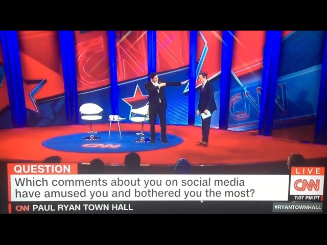 House Speaker Paul Ryan Dabs On Live TV