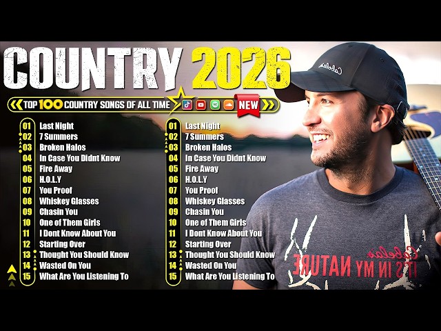 COUNTRY LOVE SONGS 2026 ❤️ LUKE COMBS, KANE BROWN, MORGAN WALLEN | BEST COUNTRY MIX