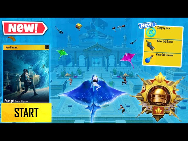 Wow😍NEW BEST LOOT GAMEPLAY in OCEAN ODYSSEY MODE🔥PUBG Mobile - BGMI