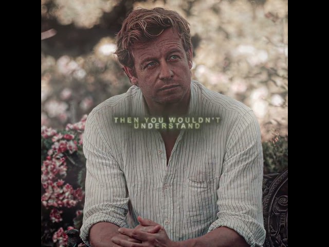 "Patrick Jane Didn't Deserve This 💔" - The Mentalist "Patrick Jane" Edit | JANE! Slowed