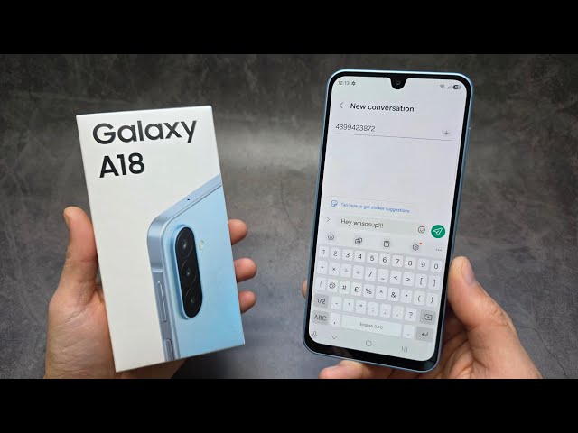 How to Change Default SMS / Messaging App on Samsung Galaxy A18