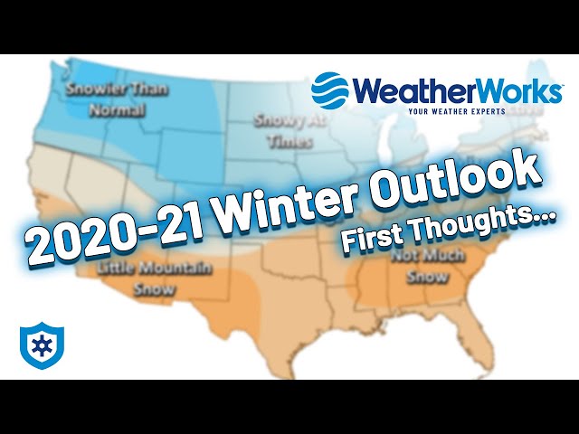 Winter Forecast 2020-21: Early Thoughts