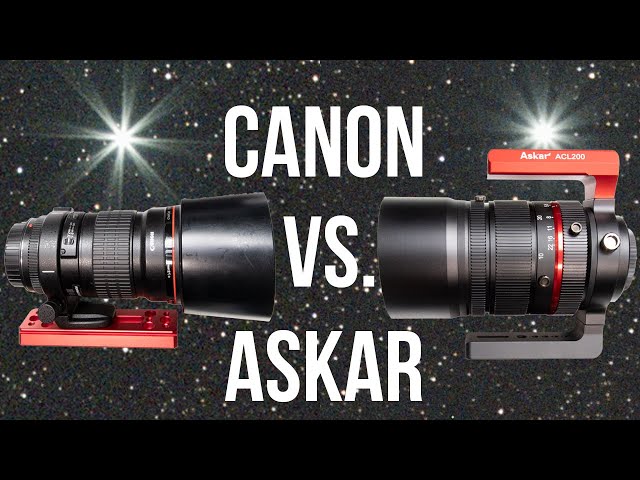 200mm Lens Shootout for Astrophotography