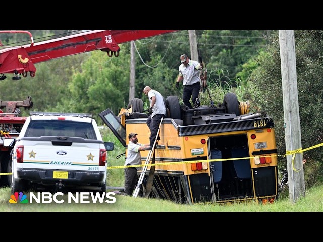10th-grade student among 2 killed in Florida school bus crash