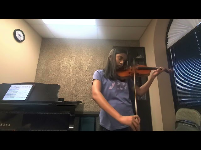 Huber's Schuler Concertino in G Major Movement 1 by Harini Solaimalai 2024