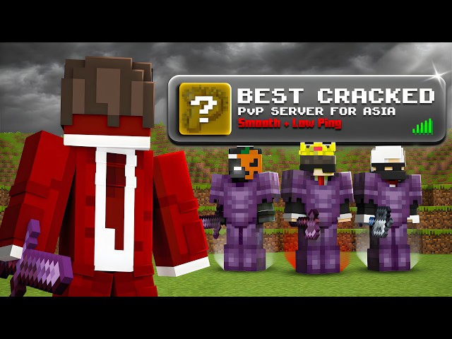 This CRACKED PvP Server Has BETTER Ping Than Premium Servers!