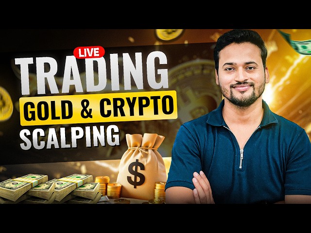 🔴 LIVE GOLD TRADING / XAUUSD  LIVE / BTCUSDLIVE | #crypto #goldtrading #livetrading  @sameersinghfx
