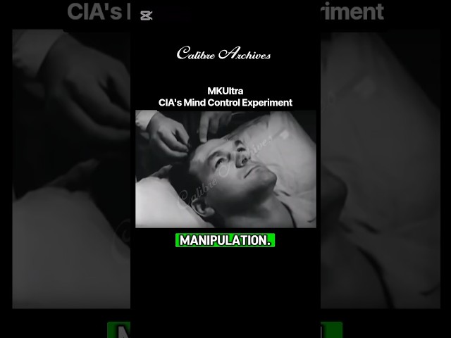 MKUltra: The CIA's Secret Mind-Control Experiments #shorts #history #facts