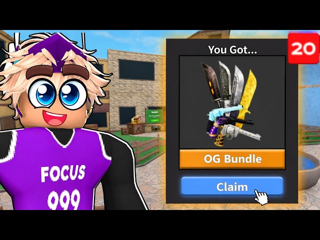 COMPLETING ROBLOX MM2 THE HUNT UPDATE.. (free stuff)