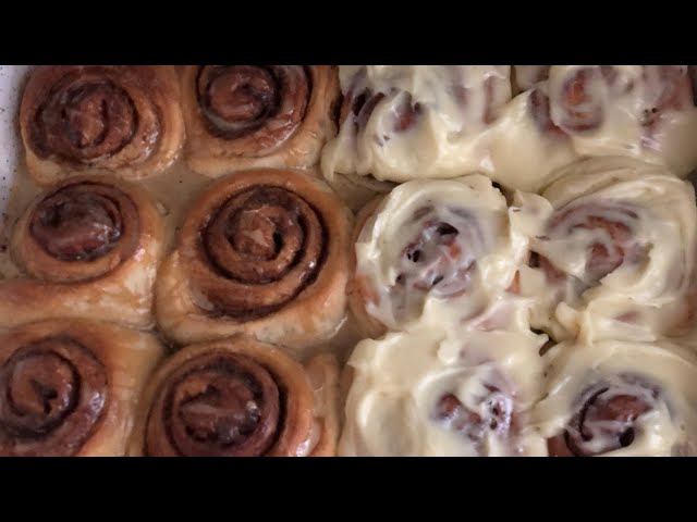 Easy 2 hours cinnamon rolls / cinnamon scrolls / coffee scrolls