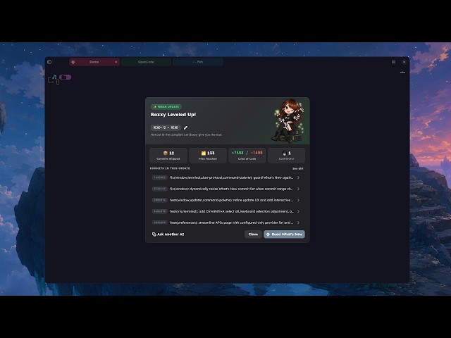 Whats New dialog for GNOME Apps | Concept II