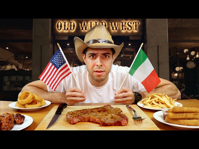 I Tried an American-Themed Restaurant in Italy