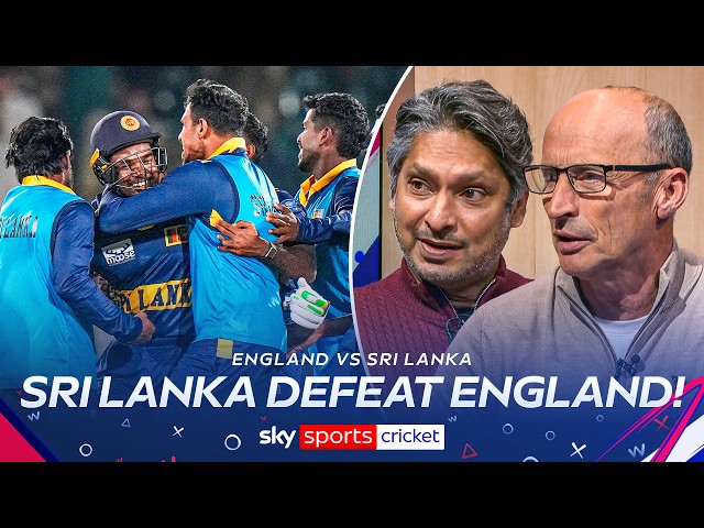 Sangakkara and Nasser react to Sri Lanka beating England in second-highest ODI chase!