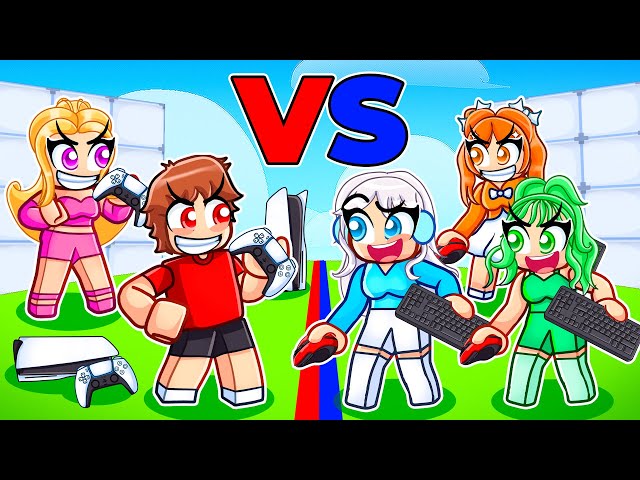 Mouse & Keyboard Vs Controller In Roblox Rivals...