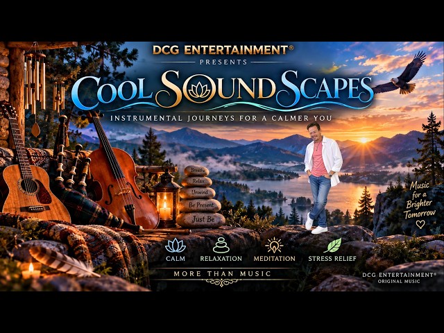 🌿 COOL SOUND SCAPES | INSTRUMENTAL JOURNEY |  432 Hz Meditation & Relaxation Music.
