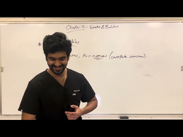 MCAT General Biology, Chapter 12- Genetics and Evolution
