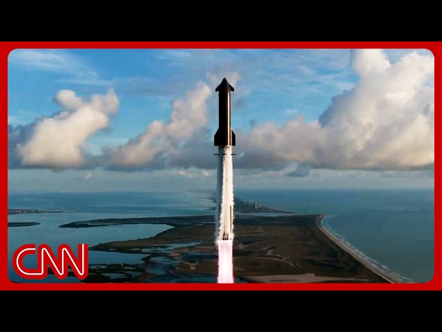 Unprecedented test flight of SpaceX Starship reaches orbit