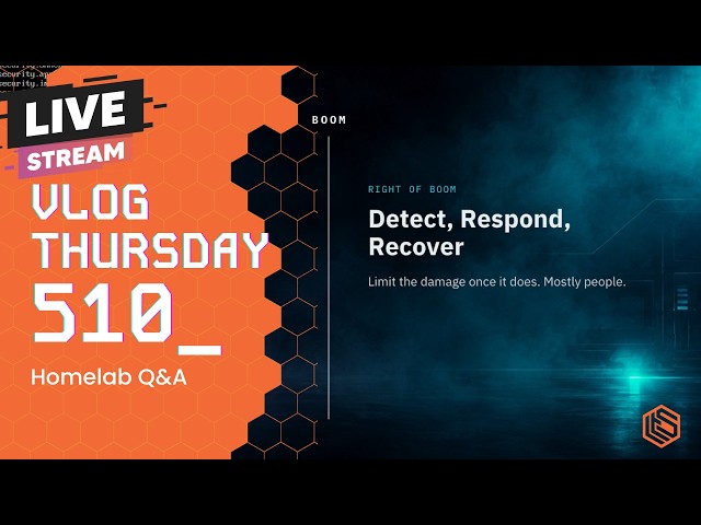 VLOG Thursday 510:Travel Presentations, Projects, & Homelab Q&A